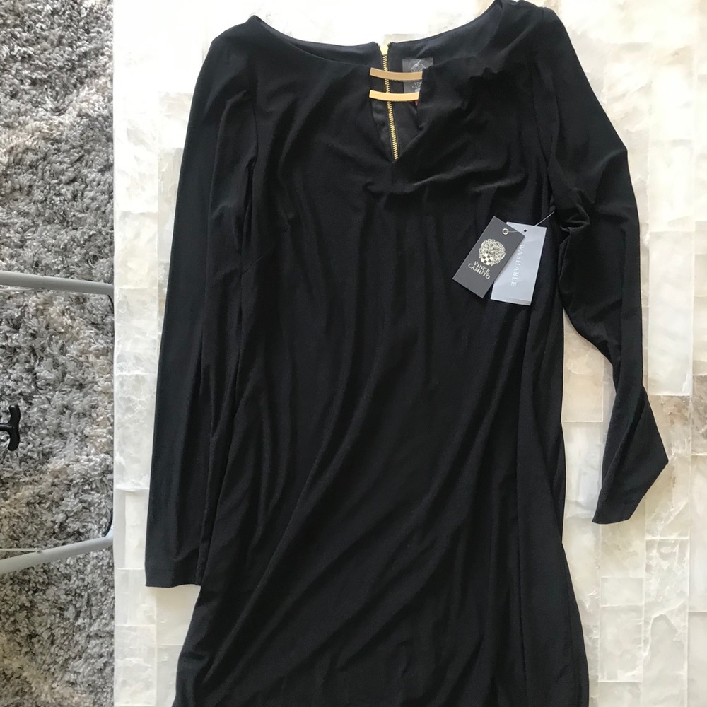 VINCE CAMUTO BLACK DRESS